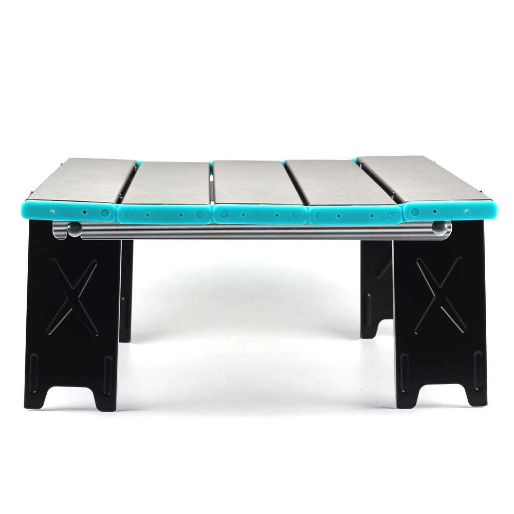 Mesa de Piquenique para Praia Dobrável à Prova Vilead Portátil Mini Acampamento Viagem 7075 Alumínio Ultraleve D40 Água 40*29*12cm 4 Cheap Mesas de campismo