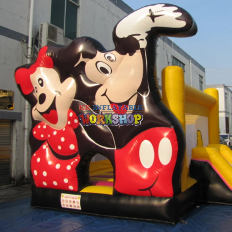 Factory direct Inflatable slide inflatable castle castle trampoline combination