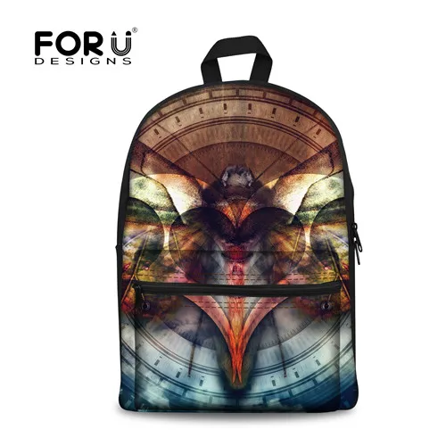 Forudesigns плеча Для женщин школьная сумка Mochila Infantil 3D бабочка животных Книга школьный для Обувь для девочек студент Back Pack Рюкзак - Цвет: w1332J