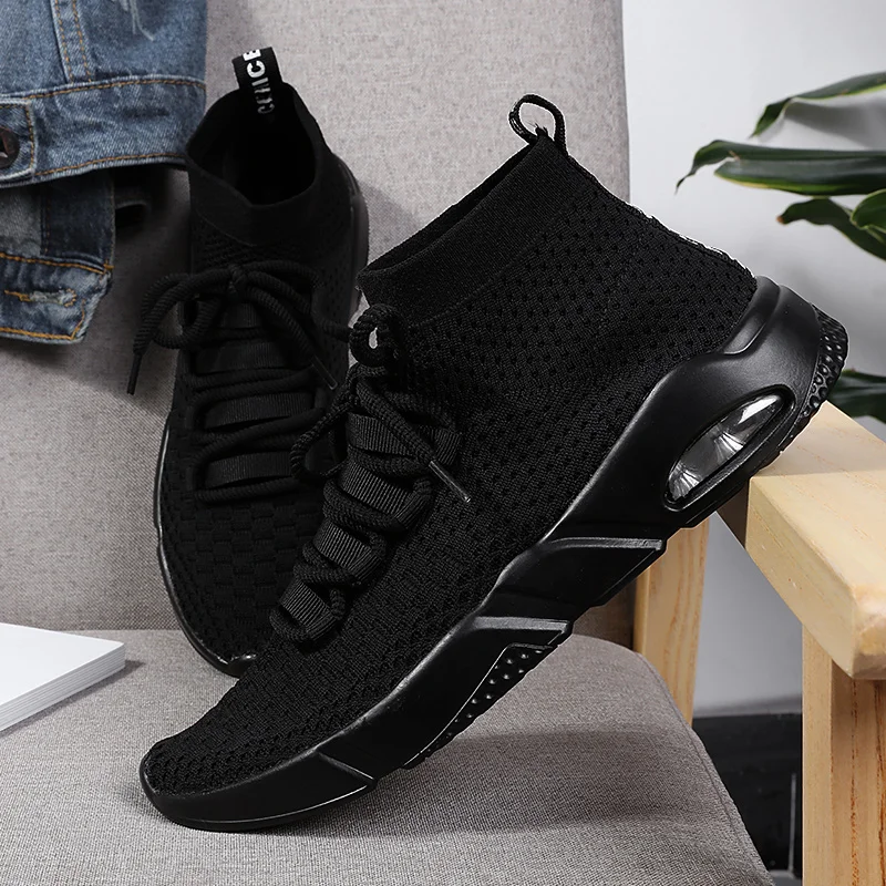Дышащая уличная спортивная обувь для мужчин с воздушной подушкой Zapatillas Hombre