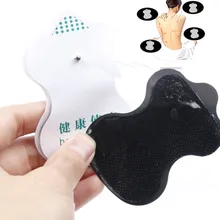 2 шт. Белый электрод коврик для Электрическая Акупунктура Цифровая терапевтическая машина для похудения Электрический массажер для тела частота