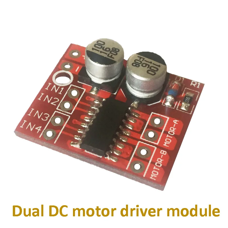 

10pcs/lot Forward or Reverse Dual DC Motor Driver Module PWM Speed Control Dual H-bridge Stepper Motor Beyond L298N