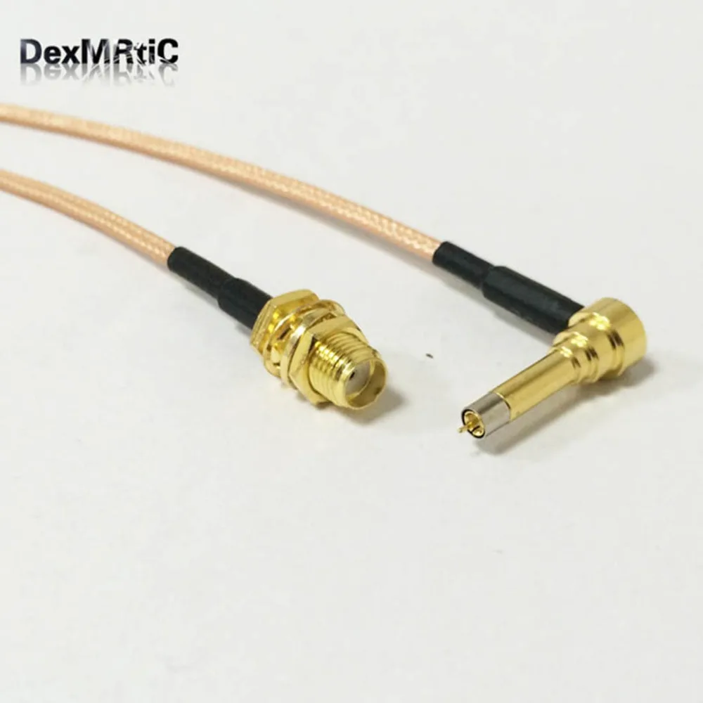 1 шт. Новый RF Coax Pigtail SMA разъем к коннектору MS156 RG316 коаксиальный кабель адаптер для