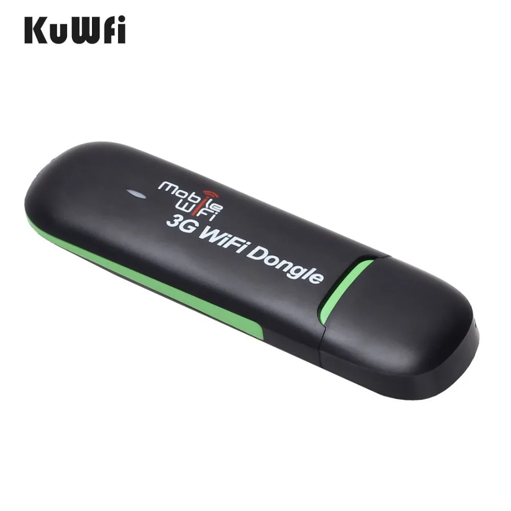 KuWFi мини 3G USB WiFi маршрутизатор Портативный 7.2mbps Wi Fi мобильный модем беспроводной