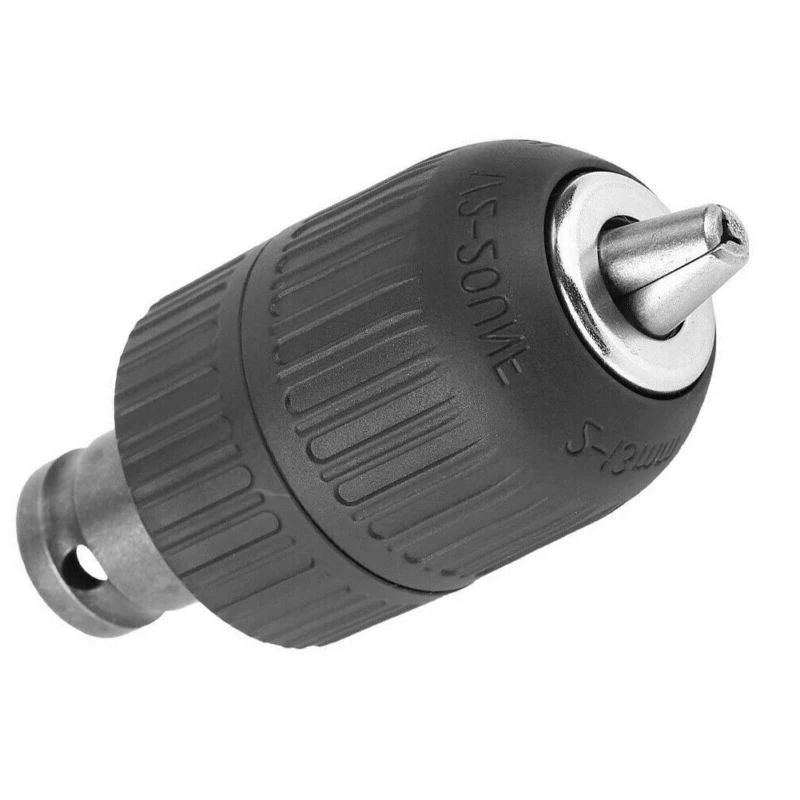 

1*Drill Chuck 1*Chuck Adaptor 2-13mm Keyless Chuck Adapter Drill Bit With 1/2" Shank For Impact Wrench Conversion