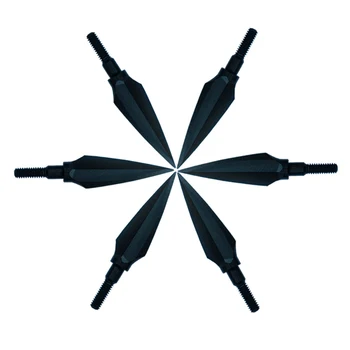 

1PC Sharp Carbon Steel Rotary Arrow Heads Broadheads Tips Arrow Points Archery Arrowheads for compound bow and crossbow