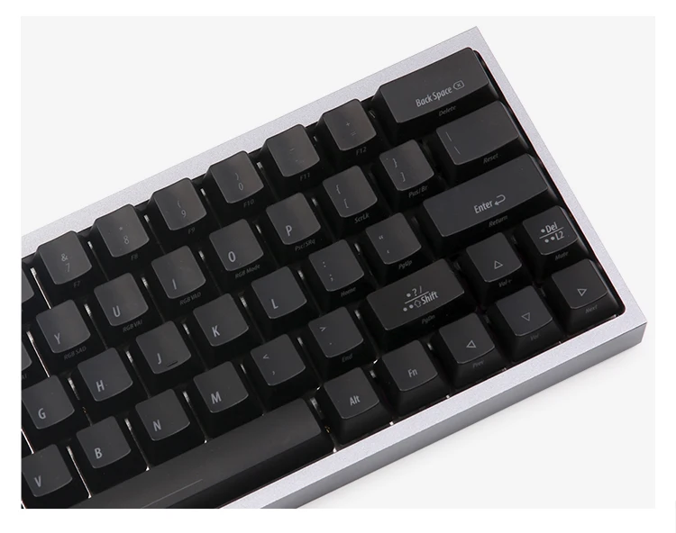 KBDfans 64 ключи abs материал oem профиль keycaps клавиши с подсветкой 1,75 сдвиг