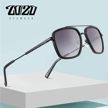 20/20 Марка Дизайн Поляризованные Солнцезащитные Очки Мужчины Вождение Печати Храм мужские Очки Мужские Очки Очки UV400 Gafas 17075