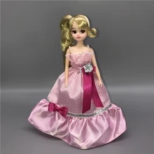 Классика 1/6 одежда куклы Модное Длинное Платье для Blyth кукла licca