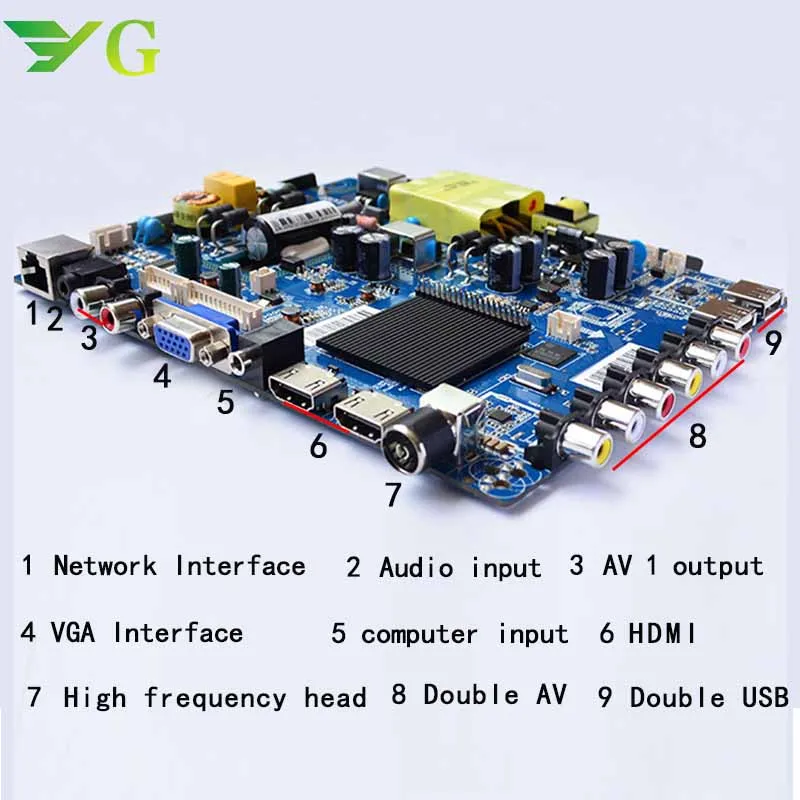 Новая Оригинальная сетевая android материнская плата CV338H-A42 в комплекте TP. Ms628pb803 TP. MS628M. PB813 с пультом дистанционного управления