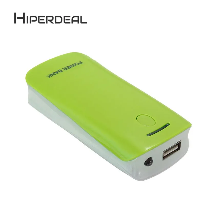 

HIPERDEAL DIY 2*18650 Battery Power Bank Charger Box For iPhone Smartphone Rechargeable Battery Power Wall Adapter 1Sp8