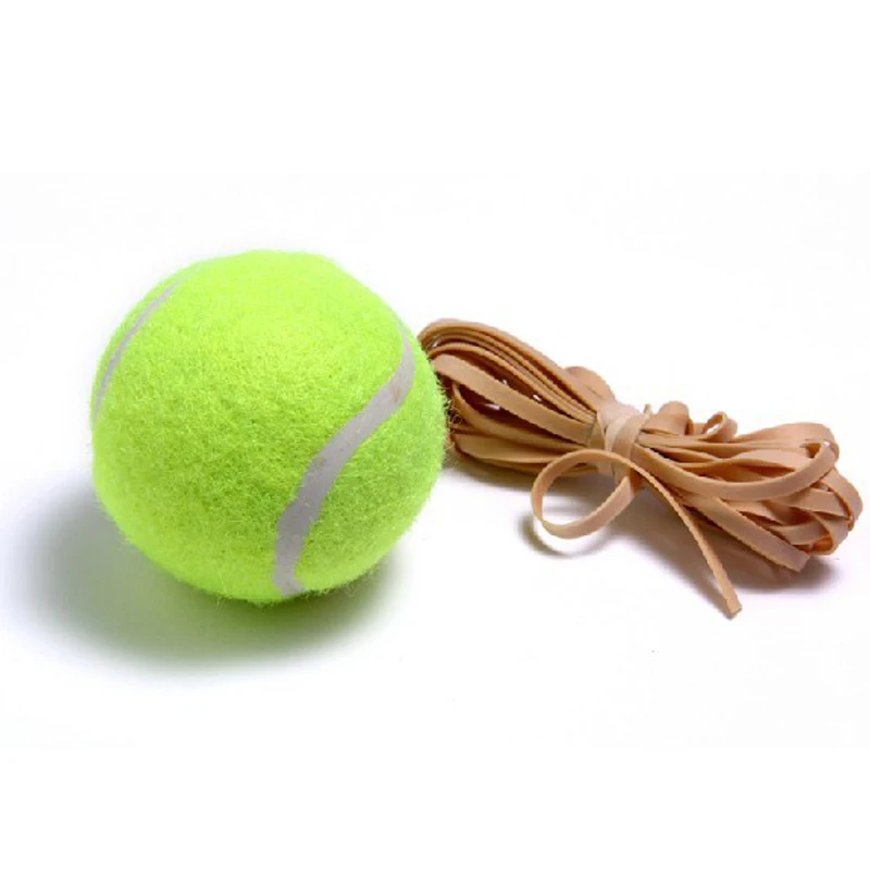 10 pcs FANGCAN Single Package Tennis ball, Training Rubber String Ball