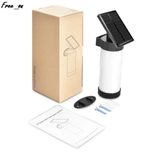 LED Wall Light Landscape Lamp Solor Powered Waterproof IP65 With Flame Lighting Light Sensor For Outdoor Yard Bench Pathway Gard