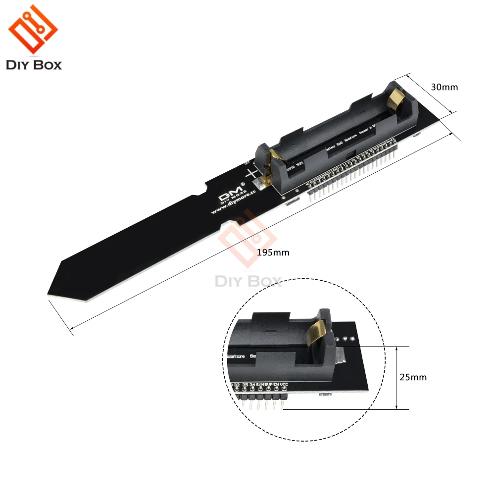 ESP32 CP2104 WI-FI Bluetooth DHT11 Температура Влажность влажности почвы Сенсор модуль обнаружения для Arduino 18650 Батарея щит