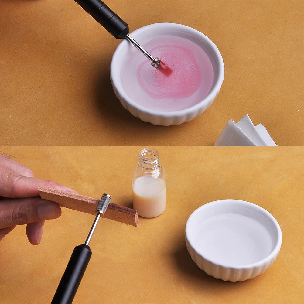 Buy New Leather Craft Top Edges Dye Roller Pen