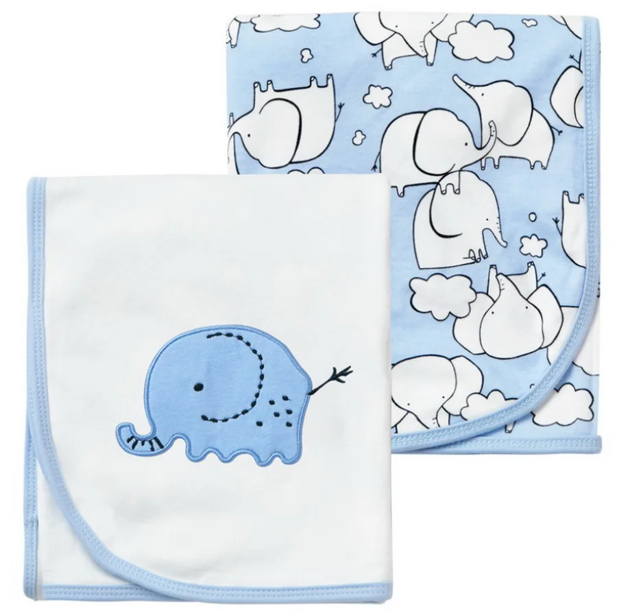  100pcs 75*85cm   Swaddle ��ȭ  ��� Swaddle 2 ���̾� ���� ���̺� �� ��� Ÿ�� ���� ���� �̺�