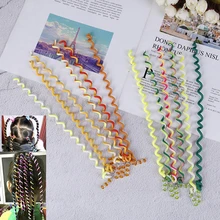 6 шт./лот, пластиковые стержни для завивки волос, Длинные спиральные стержни для завивки волос, парикмахерские бигуди для укладки, инструменты для салона