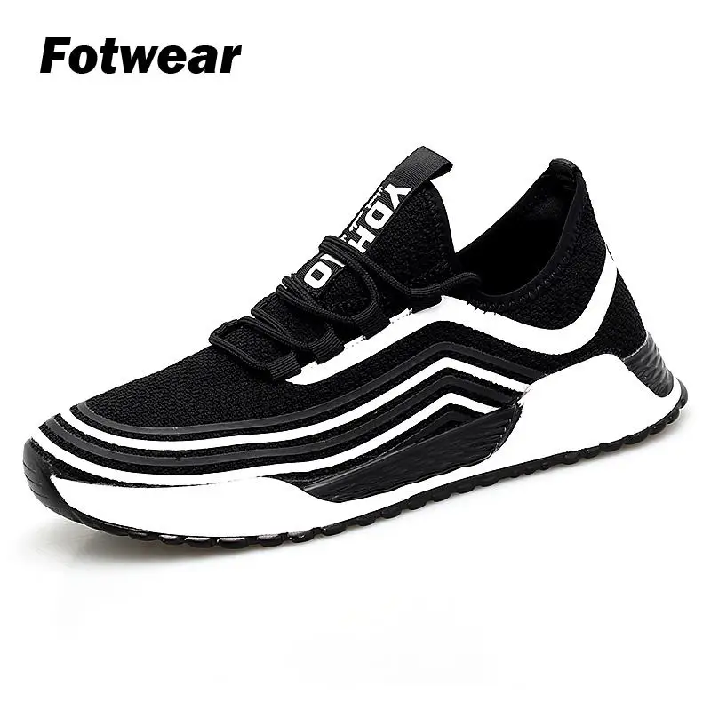 Fotwear Men Fashion sneakers Casual shoes Running Trainning walking shoes lightweight cushioning Model tread shoes Men