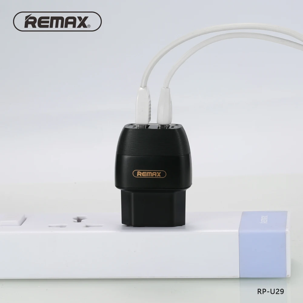 REMAX 5 в 2.1A двойной USB порт зарядное устройство вилка дорожный настенный телефон ЕС/Великобритания зарядное устройство адаптер, быстрая зарядка для iphone7 xiaomi redmi