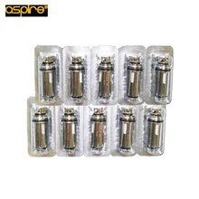 10PCS Aspire Cleito Coil Head 0 2ohm 0 27ohm 0 4ohm TPD SS316L 0 4ohm Clapton