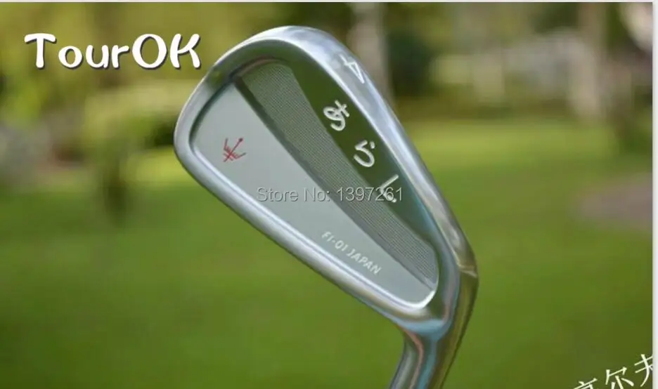 Набор кованых утюгов для гольфа TourOK GOLF Джордж Спирит FI 01 4 9P с валом ns950 набор