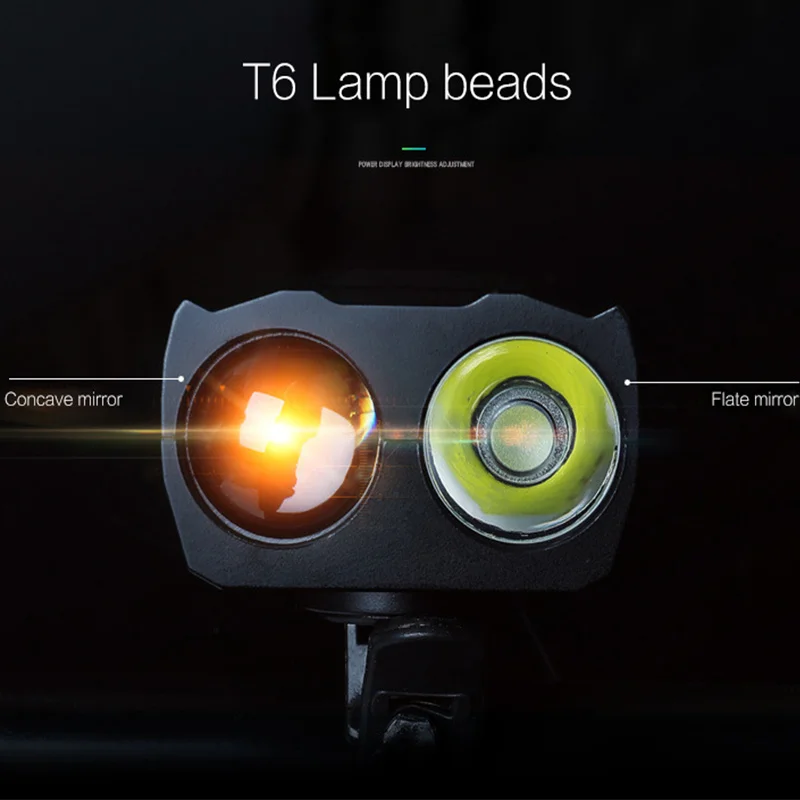 Flash Deal 4000mAh Smart Bicycle Front Light 120dB Horn USB Rechargeable MTB Road Bike LED Headlight Waterproof Touch Cycling FlashLight 3 Flash Deal 4000mAh Smart Bicycle Front Light 120dB Horn USB Rechargeable MTB Road Bike LED Headlight Waterproof Touch Cycling FlashLight 3