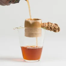 Ручной работы из натурального бамбука чайное ситечко чайный набор чай заварочный фильтр чайные аксессуары кунг-фу чайник здоровье экологические материалы