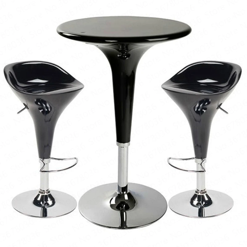 Современная простая модная барная Таблица стол для переговоров гостиная кофе маленький круглый стол подъемный высокий стол мебель для бара