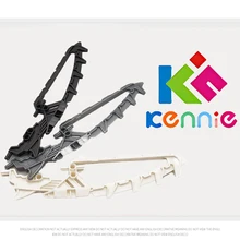 100 шт/партия Kennie DIY MOC Строительные блоки совместимы с ограничением Звездных Войн часть № 19992 оружие 1