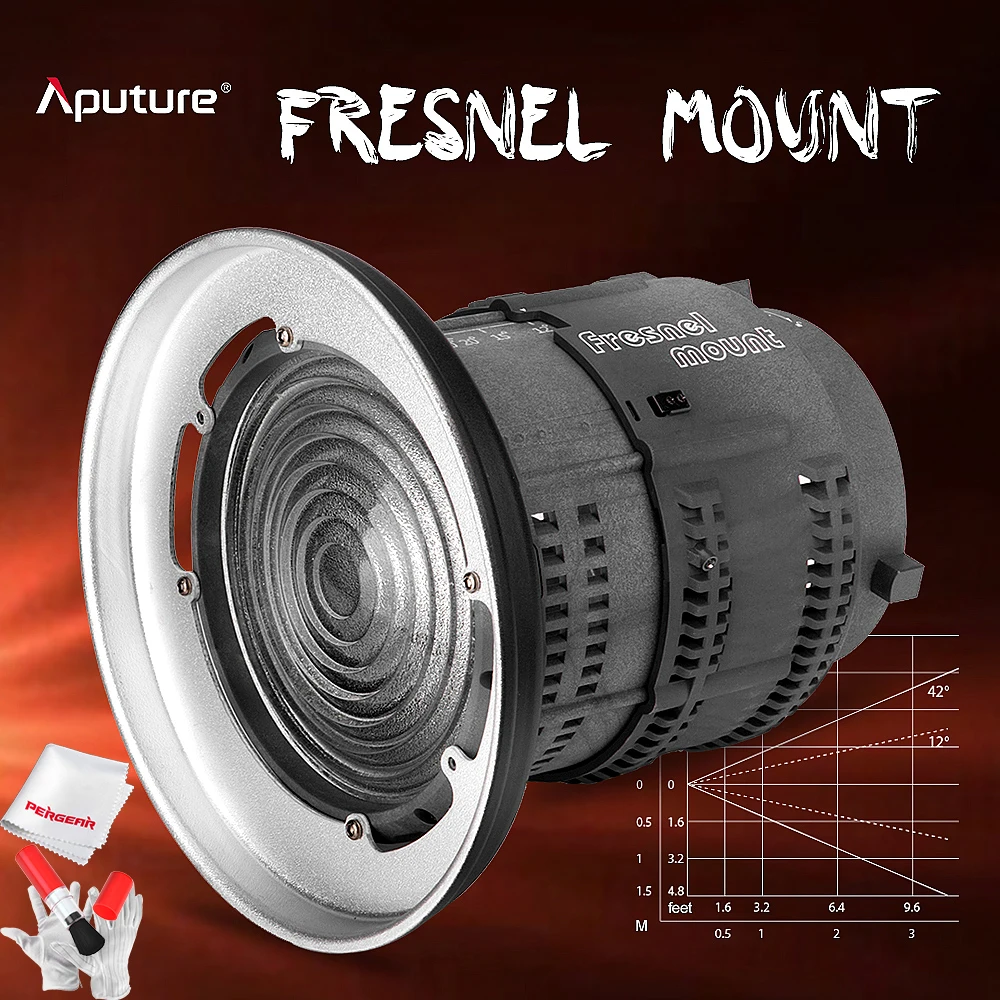 Prix pour Aputure De Fresnel Monture pour Aputure Lumière Tempête COB 120 T 120D et d'autres Bowen-S Montage Feux-12 à 42 Degrés Faisceau Angle Prix pour Aputure De Fresnel Monture pour Aputure Lumière Tempête COB 120 T 120D et d'autres Bowen-S Montage Feux-12 à 42 Degrés Faisceau Angle