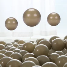 7cm 50pcs Golden Balls Pit Safe Ocean Balls For Kids Anti Stress Plastic Balls For The Pool Children Toy Gift