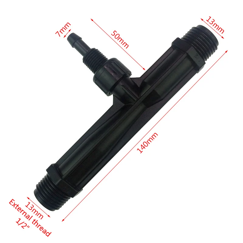 G1/2'' G3/4" Irrigation Venturi Fertilizer Mixer Injectors Agriculture Garden Water Tube Garden Hot Tub Spa Ozone Injector