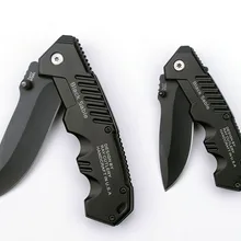 CS холодный многофункциональный нож, черное складное лезвие, нож для кемпинга, охоты, тактические ножи для выживания, алюминиевая ручка, наружные карманные инструменты для повседневного использования