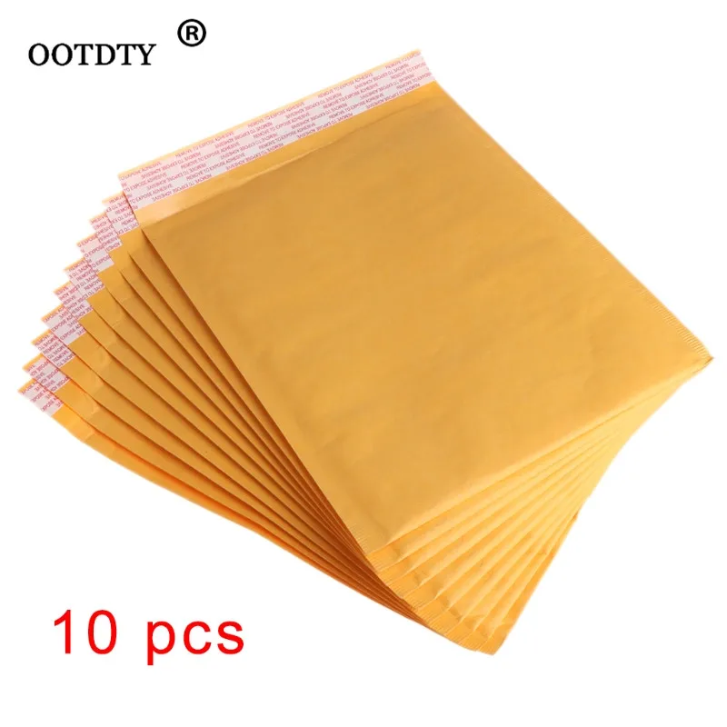 

10Pcs Kraft Bubble Envelope 20*25cm Kraft Paper Bubble Envelopes Mailer Bag Mailing Shipping Supplies dropshipping