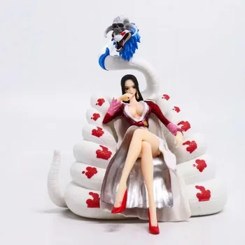 

Navigation King Sitting Position Female Emperor The Snake Ji Boa Hancock Luffy PVC Action Figure Collectible Model Toy Gift