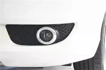 

Car styling For Mitsubishi Lancer/Lancer X/Lancer Evo 2008-2016 Car-covers Chrome Front Fog Light Lamp Cover Trim fit