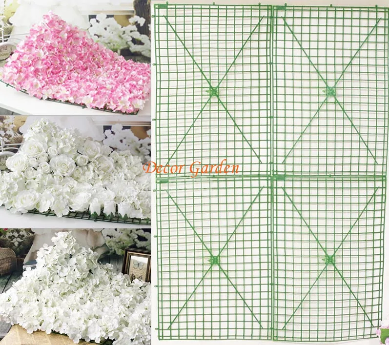 Wholesale 40 60cm Platic Flower Stand Frame Diy Road Led Flower