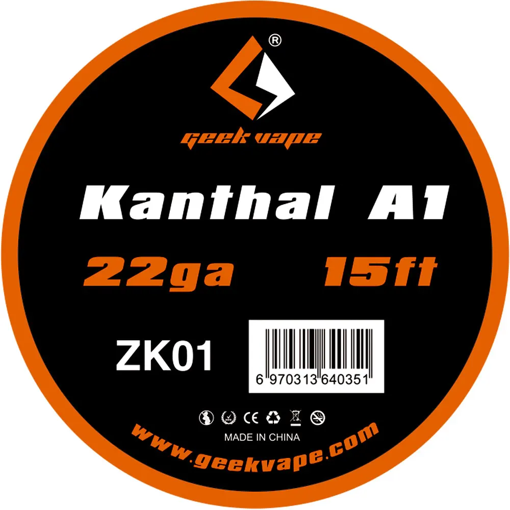 Оригинальный GeekVape провод 15 футов 30 атомайзер Сделай Сам kantha KA1 лента диаметр