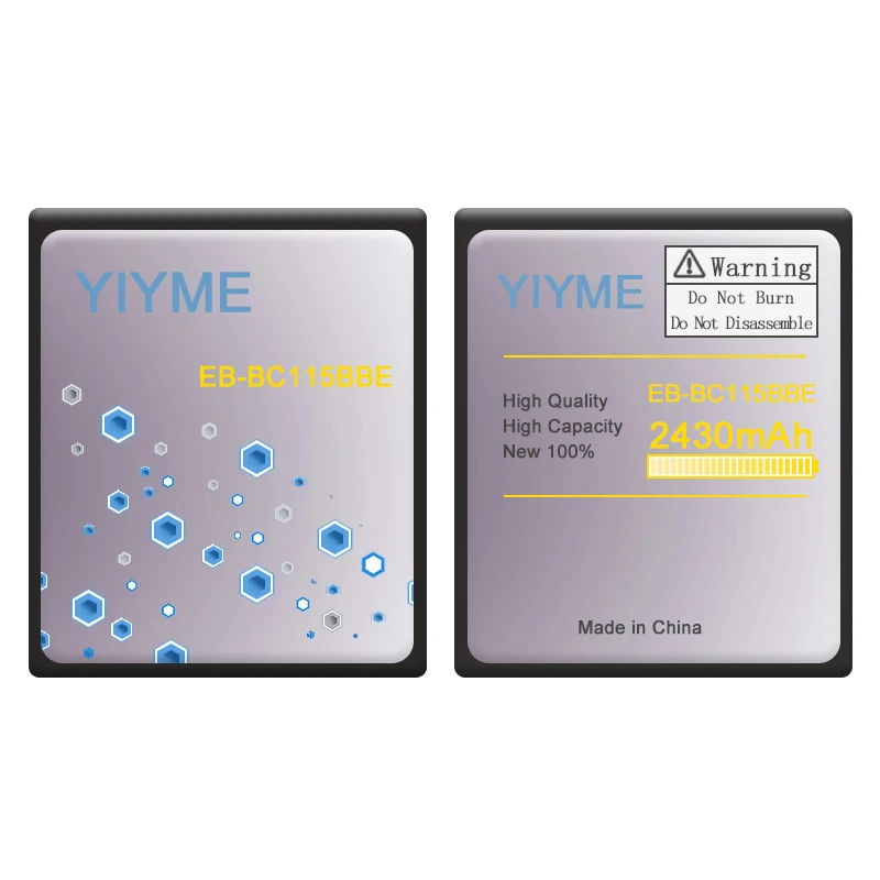 

Original EB-BC115BBE 2430 mAh for Samsung Galaxy K Zoom SM-C1116 C1158 C1115 Battery