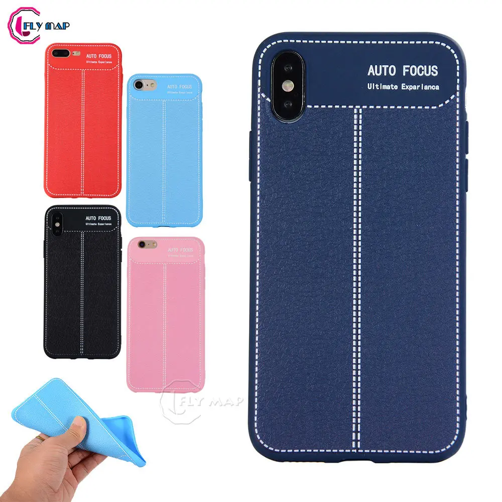 Kopen Soft Case voor Apple iPhone 6 6 s 7 8 X TPU Siliconen Telefoon Cover Coque voor i Telefoon 6 plus 7 Plus 8 Plus iPhoneX iPhone7 iPhone8 PLUS