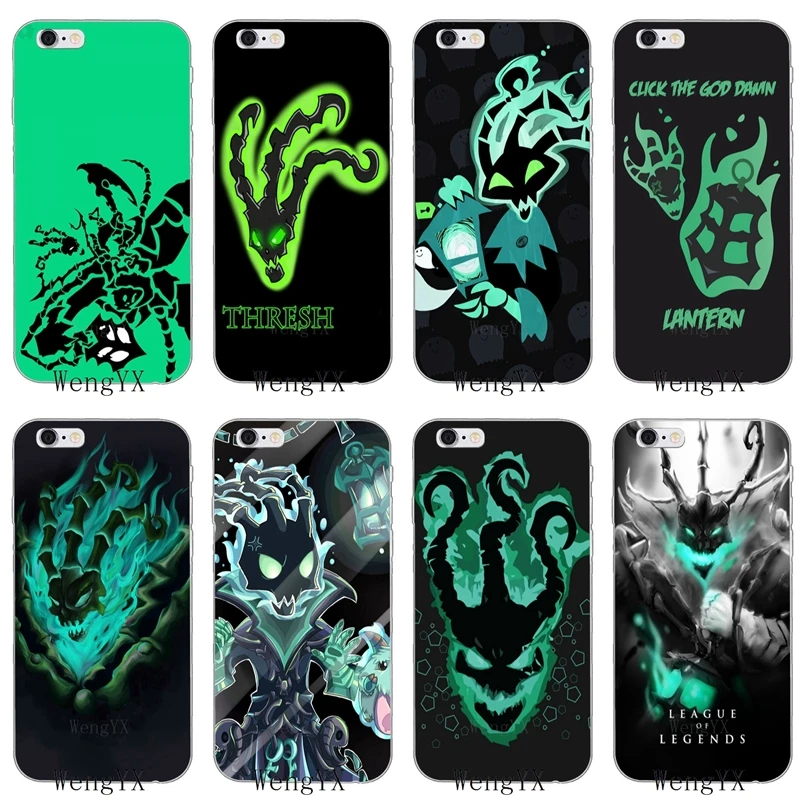 

LOL SUPPORT Thresh Soft phone case For Samsung Galaxy J3 J4 J5 J6 J7 J8 A3 A5 A7 A8 A9 Plus Prime pro 2016 2017 2018
