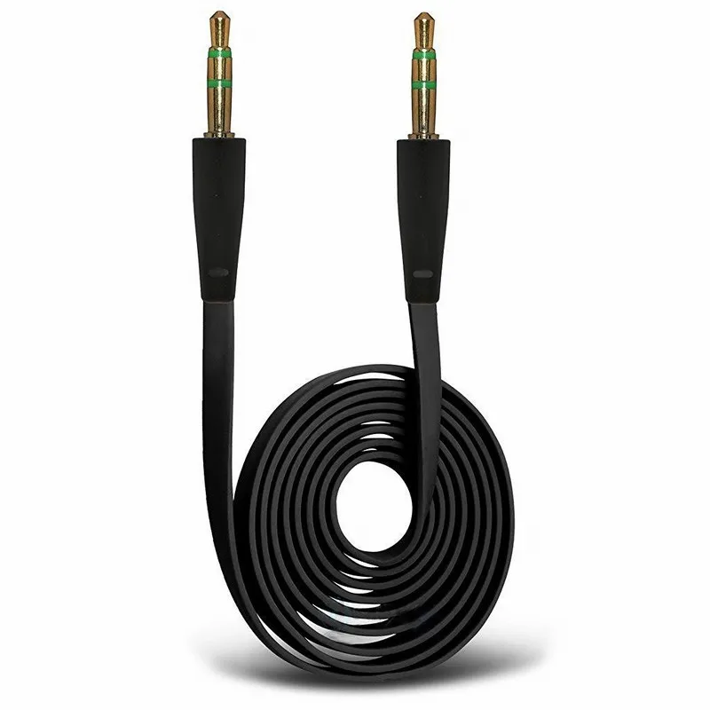 3.5mm Male to Male 1m Car Stereo Audio Auxiliary AUX Cable Cord for MP3