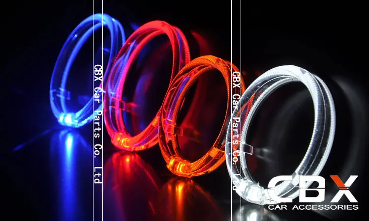 led angel eye halo ring for bixenon projector lens mask 2