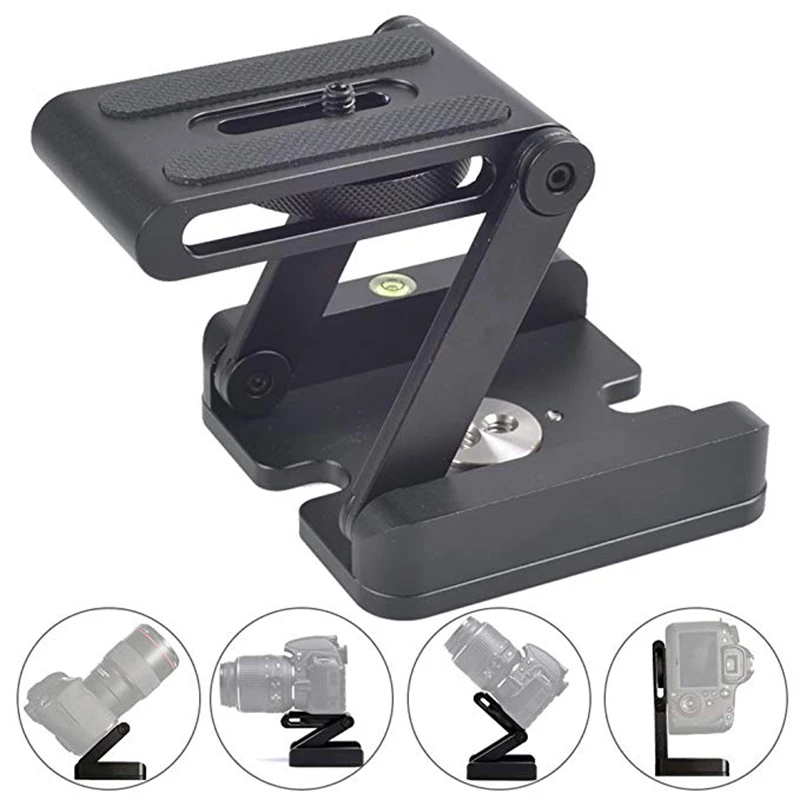 

Professional Camera Accessories Flex Tripod Z Pan & Tilt Aluminum Folding Z Tripod BRACKET Head Solution Photography Studio