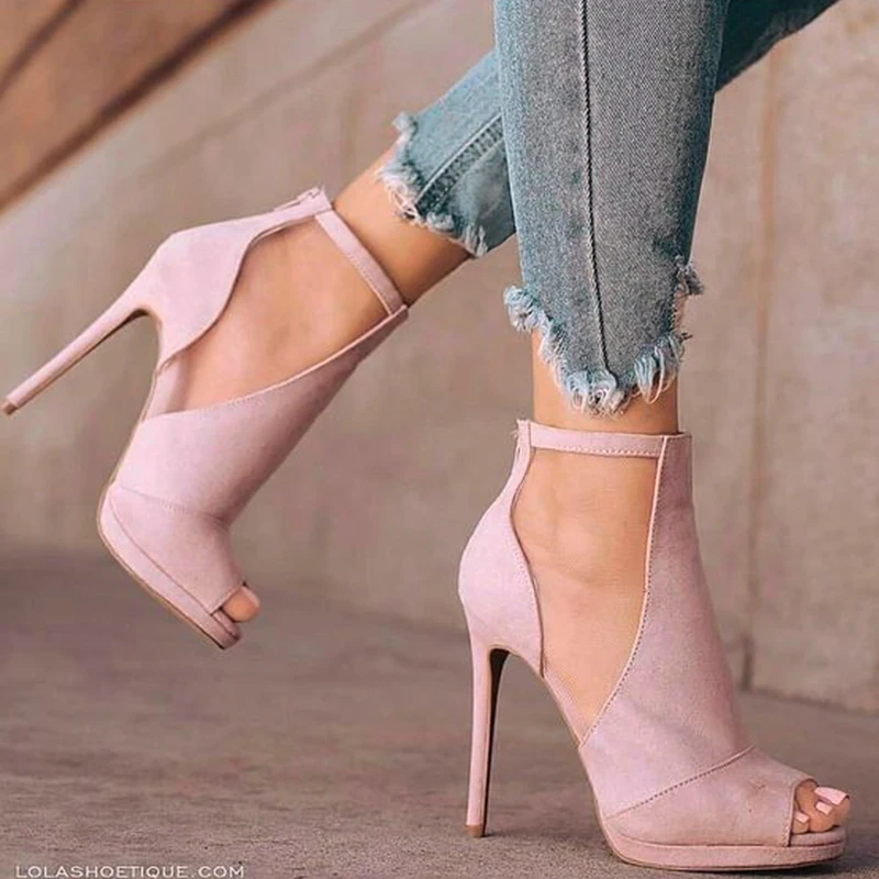 

SARAIRIS Brand 2019 Elegant Big Size 35-47 High Heels Party women Shoes Woman Platform Date shopping summer sandals shoes