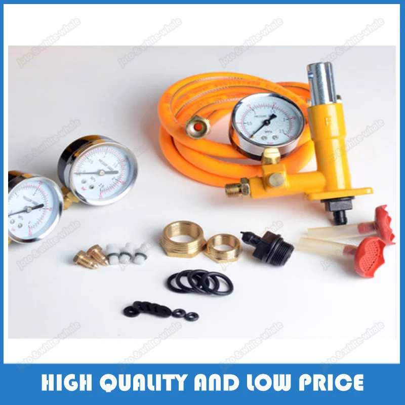 

Manual Hydraulic Test Pump SYB-25 Pump 25KG/40KG/70KG Pressure Guage Test Pump Hose