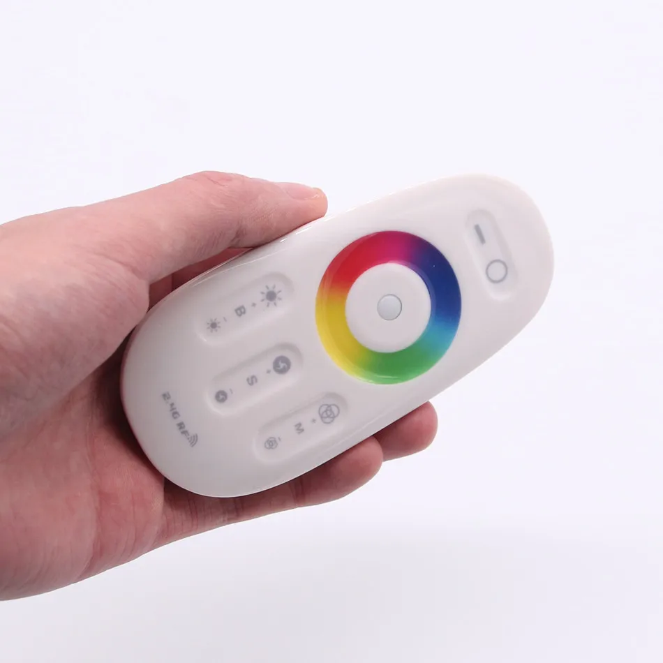 DC12 24V 3 канала 18A RGB светодиодный контроллер 2 4G RF сенсорный экран пульт