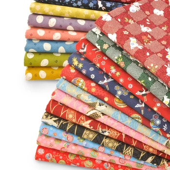 

Japanese Imported Hotwind Fabric Stamping Fabric Pure Cotton Children's fabrics Clothes Handmade Clothing