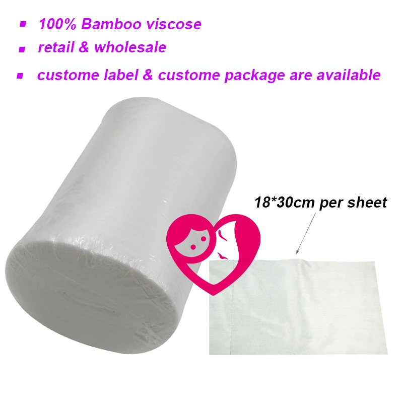 Flushable nappy liner ,disposable and biodegradable diaper liner bamboo