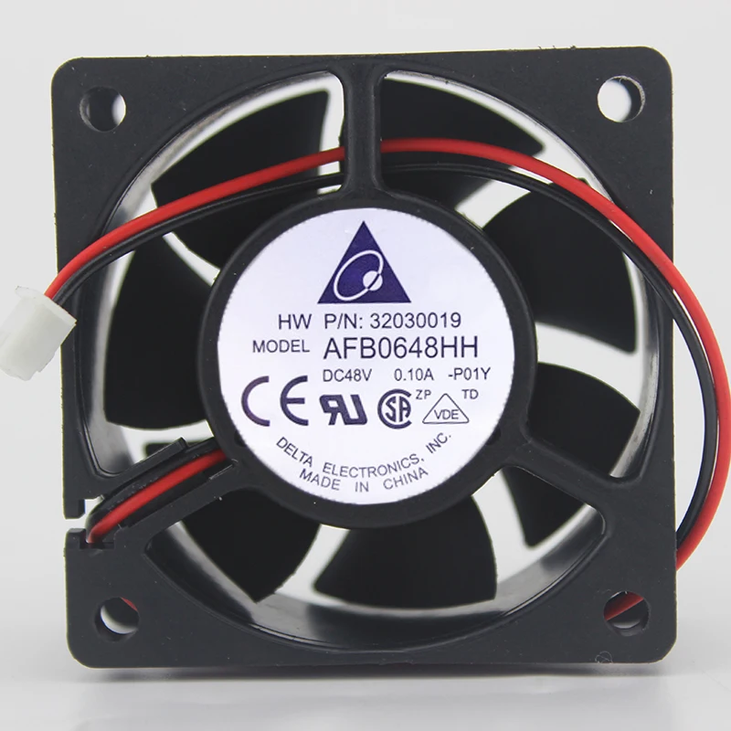 Вентилятор кулера для процессора 6025 AFB0648HH 48 в А вентилятор с двойным шариковым
